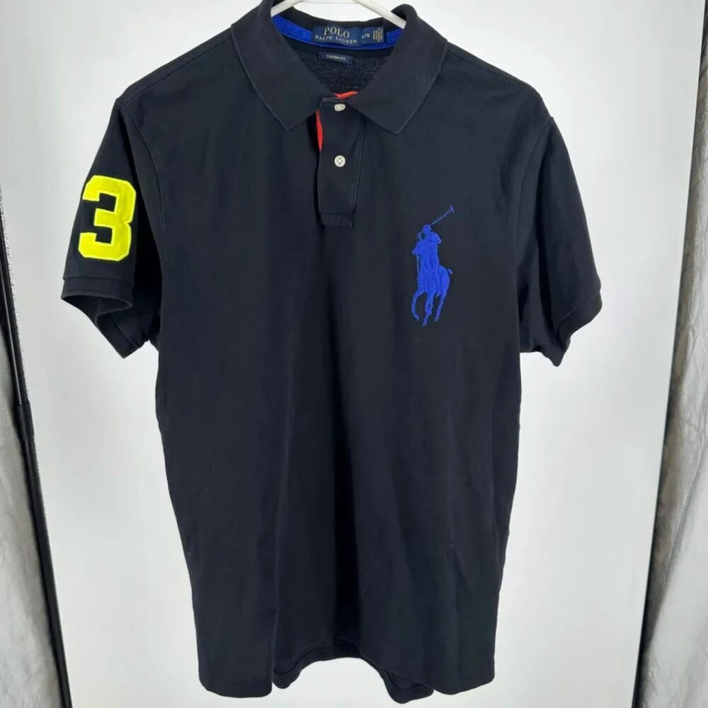 Polo Ralph Lauren Big Pony Rugby Polo Shirt Size Large